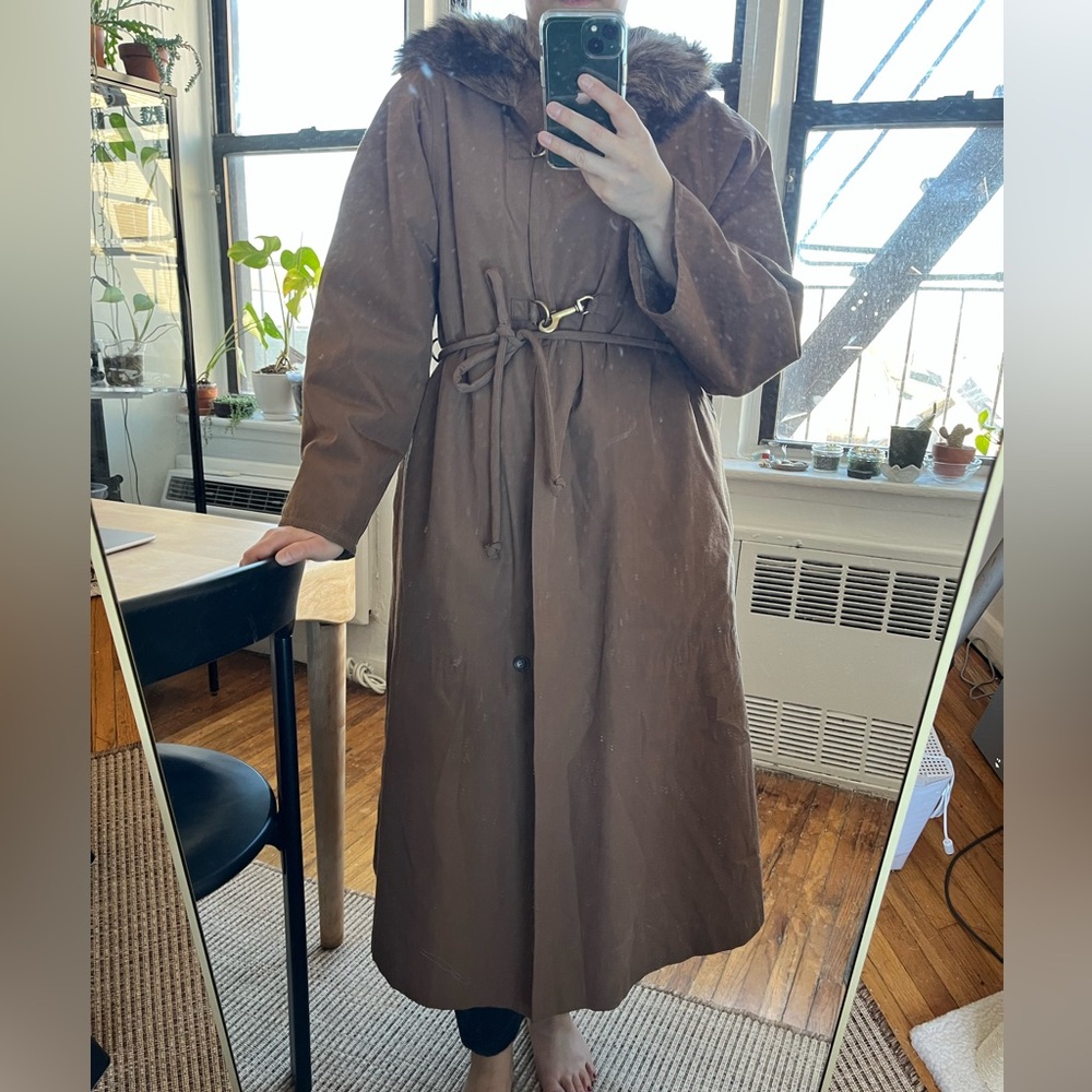 Vintage fur coat designed by Bonnie Cashin
